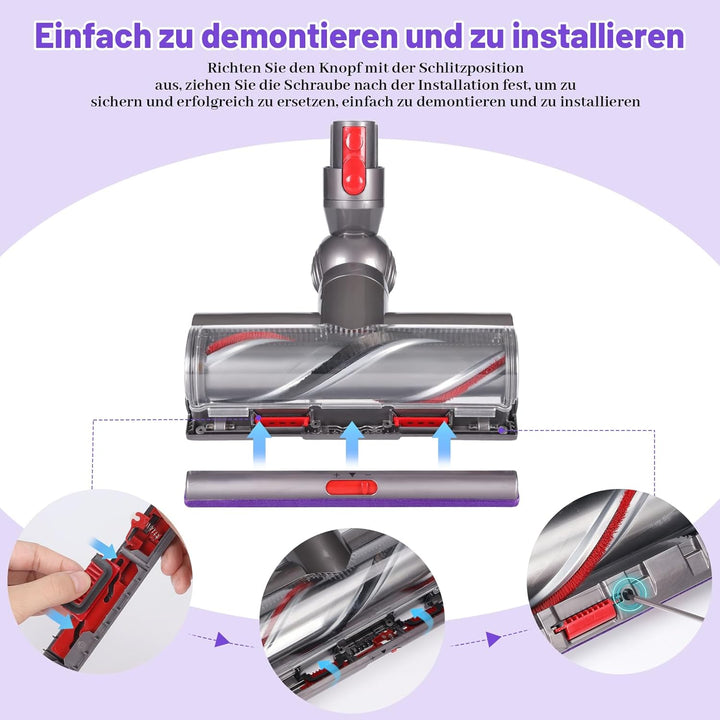 Ersatz für Schalter mit hohem Drehmoment Kompatibel mit Dyson V10 V11 V15 Vakuum-Motorkopf-Ersatztei