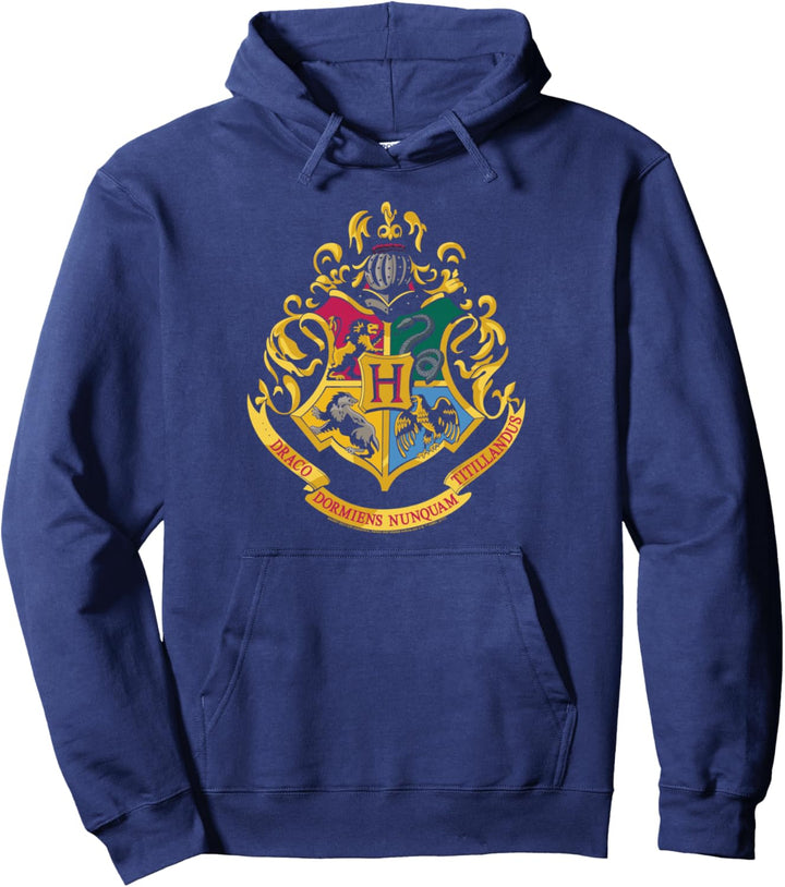 Harry Potter Hogwarts School Crest Pullover Hoodie