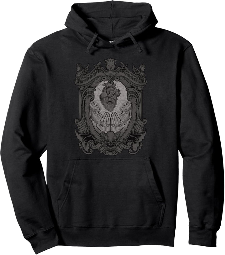 Herz Symbol I Gothic & Occult I Okkult I Retro Heart Pullover Hoodie