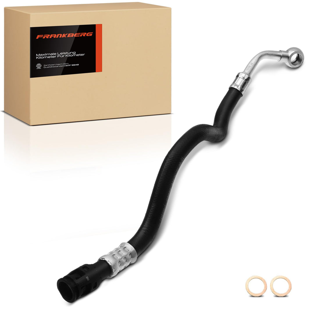 Frankberg 1x Servolenkung Schlauch Kompatibel mit 1er E82 E88 2008-2013 3er E90 E91 E92 E93 2004-201