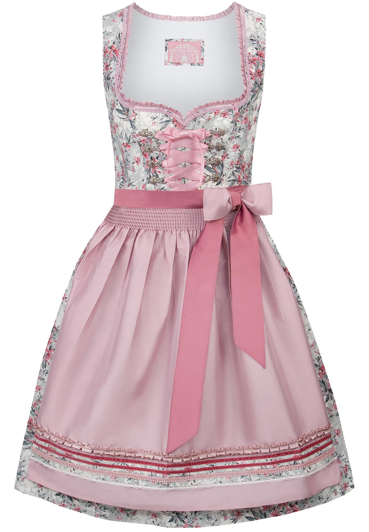 Stockerpoint Damen Dirndl Jolie Kleid für besondere Anlässe 46 Rosa, 46 Rosa