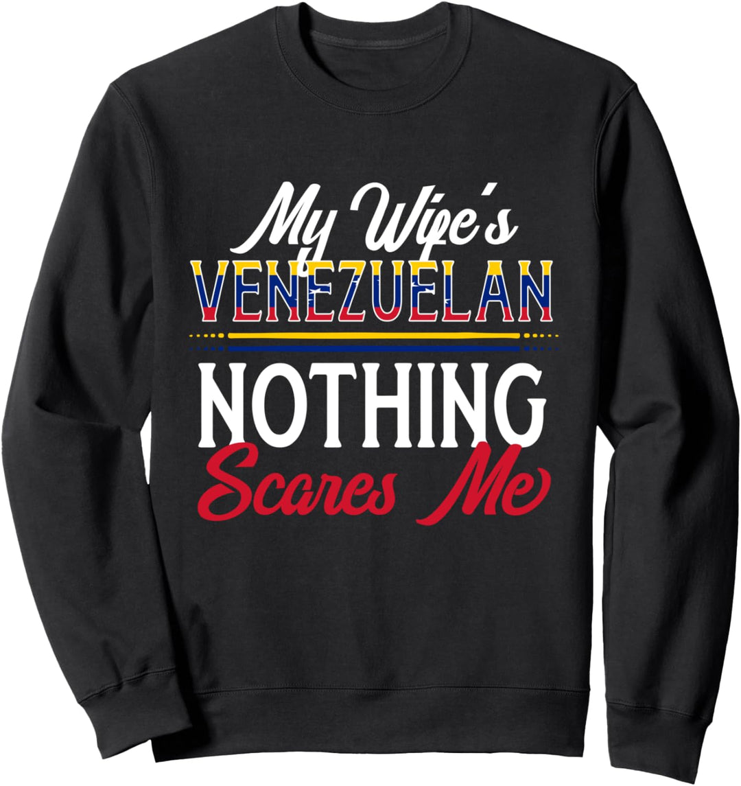Venezolanische Ehefrau Venezuela Ehemann Jahrestag Sweatshirt