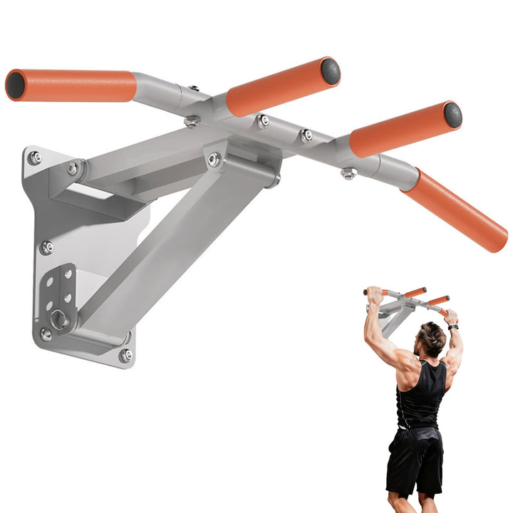 GuuG Klimmzugstange Wand Pull Up Bar: Pullup Wall Wandmontage Verstellbare Klimmzug Stange Multifunk