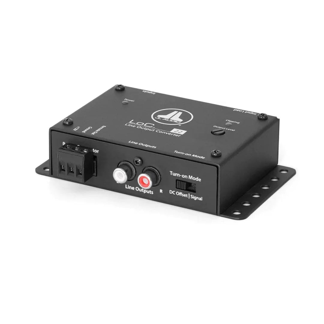 JL AUDIO LOC-22 2-Kanal Lautsprecher Pegel zu Line Ausgang Konverter High Low