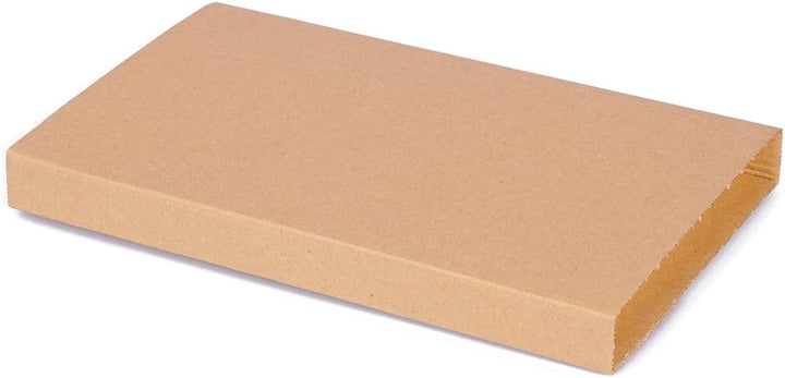 400 Buchverpackungen selbstklebend in Braun 217 x 155 x 10-50 mm braun Kartonagen BV-1 Wickelverpack