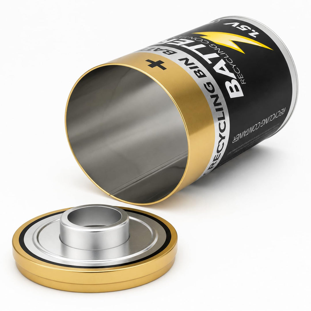 CKB LTD Batterie-Abfall-Recycling-Abfallbehälter klein, für gebrauchte Batterien neuartiges Design z