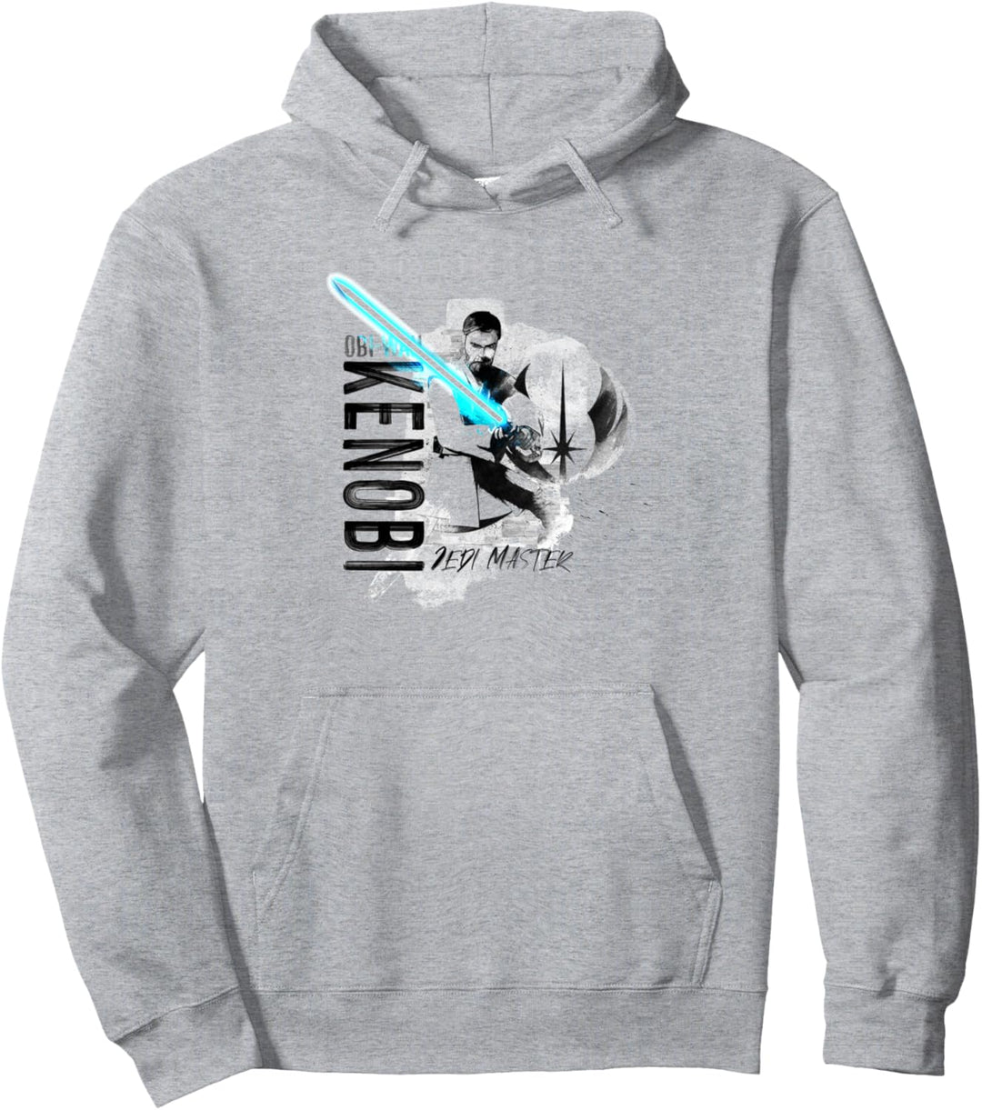 Star Wars: The Clone Wars Obi Wan Kenobi Jedi Master Spray Pullover Hoodie