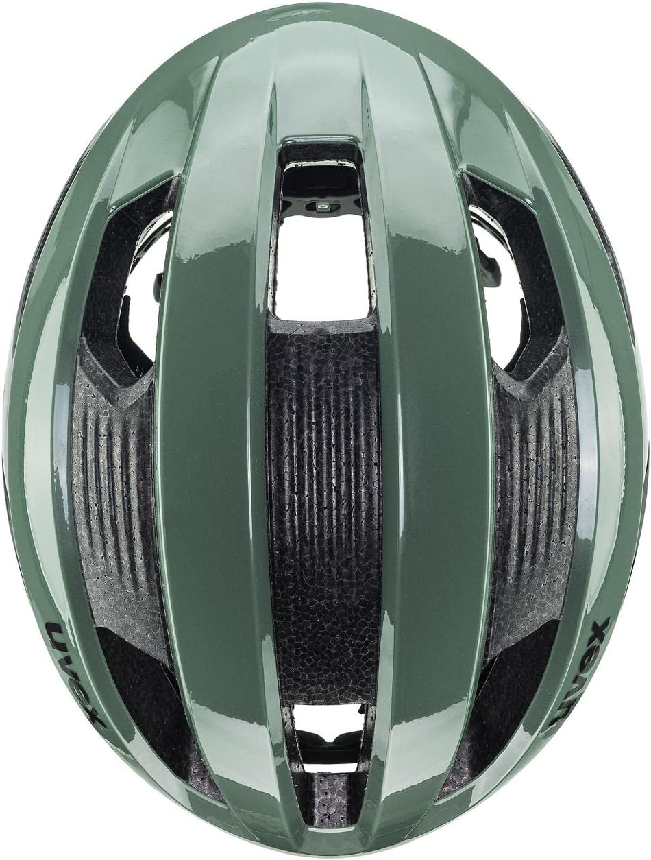 Uvex Rise Rennrad Fahrrad Helm grün/schwarz 2024 56-59 cm, 56-59 cm