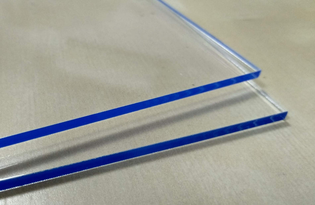 Laserplast Methacrylat 5 mm, A3, DINA3, 297 x 420 mm, verschiedene Grössen A1, A2, A3, A4, A5, trans