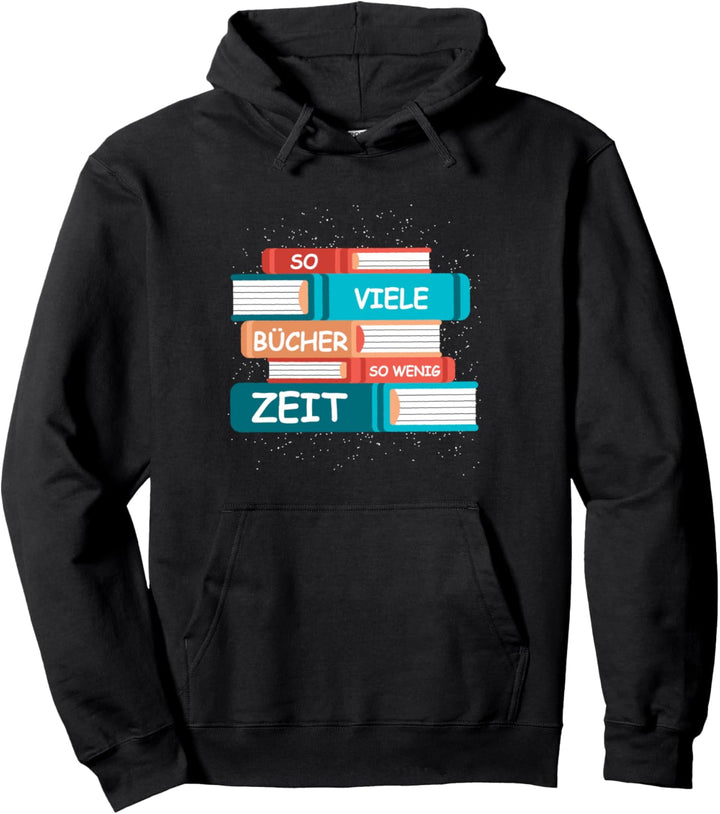 Lustig Lesen Buch Bücher Bücherei Spruch Geschenk Pullover Hoodie