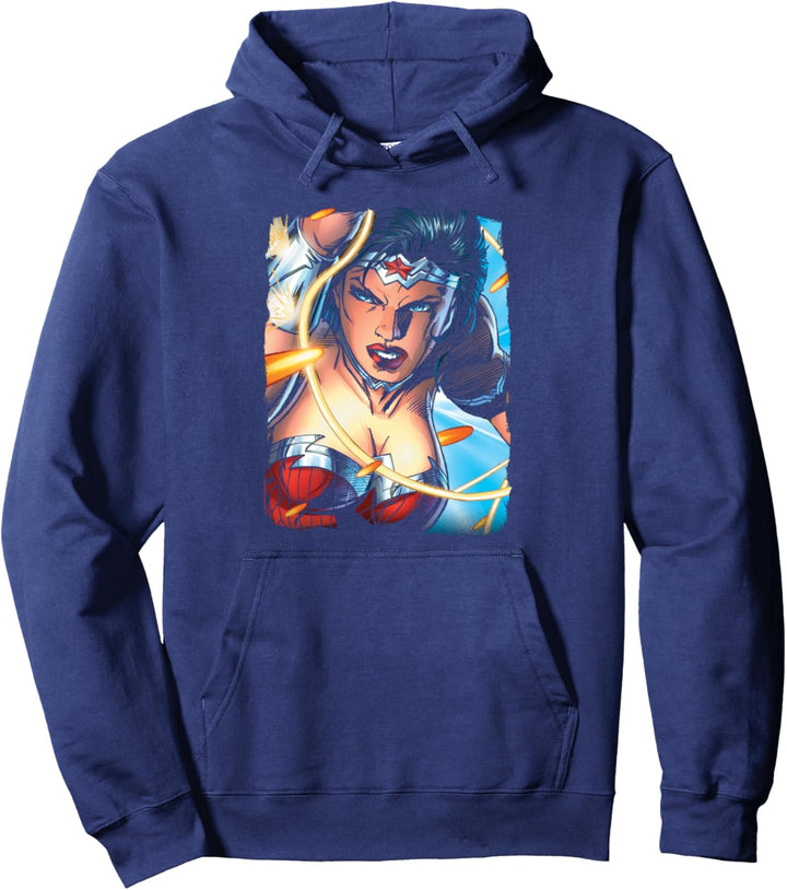 Wonder Woman Scowl Pullover Hoodie
