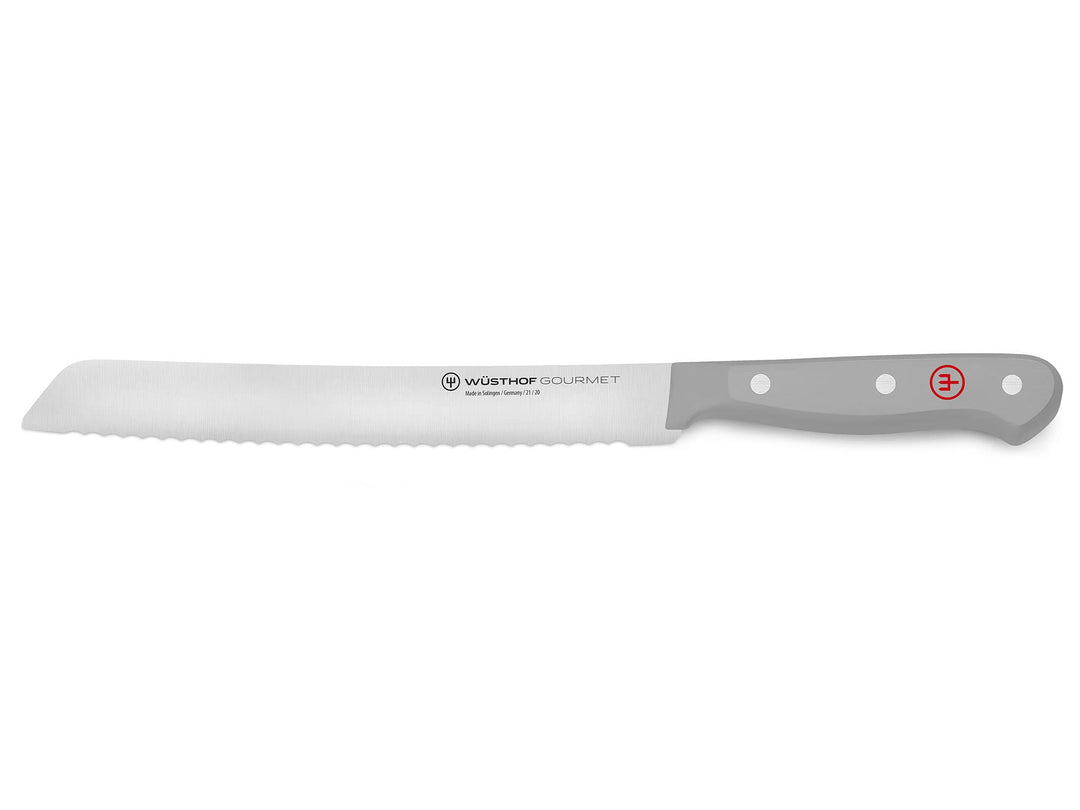 WÜSTHOF Gourmet Brotmesser 20 cm, Grau Grau 20 cm Brotmesser, Grau 20 cm Brotmesser