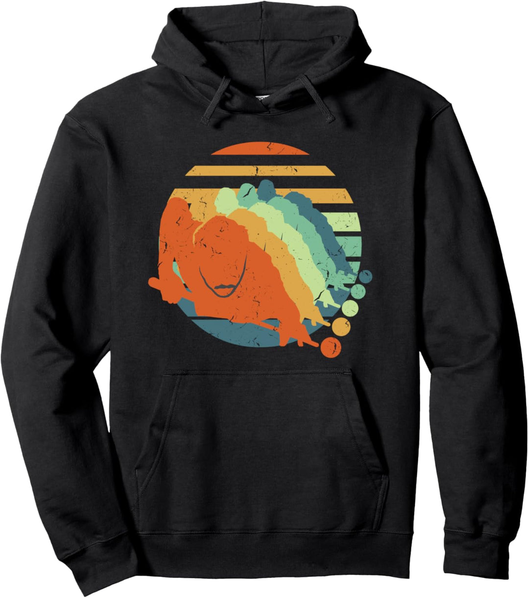 Billard, Pool, Snooker, Herren, Cool Retro, Vintage Billard Pullover Hoodie