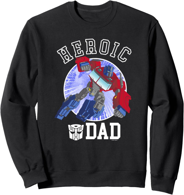 Transformers Vatertag Optimus Prime Heroic Dad Sweatshirt