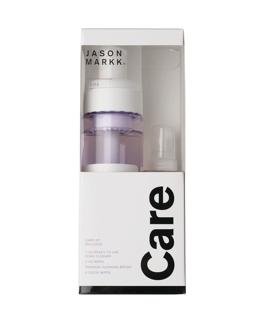 Jason Markk Care Kit,207ml gebrauchsfertiger Sneaker- & Schuhreiniger,59ml Repel Imprägnierspray,Pre