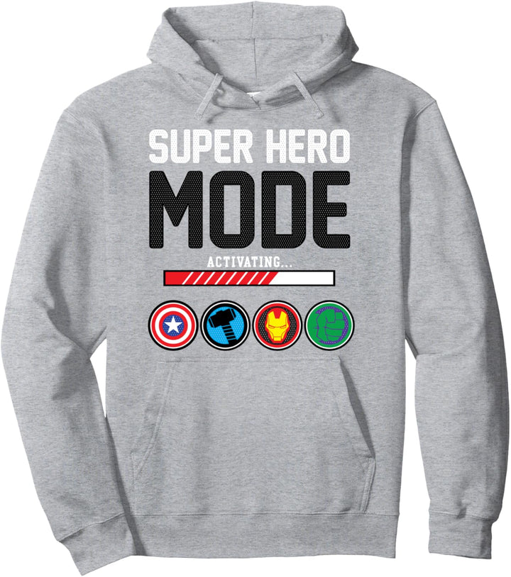 Marvel Avengers Assemble Icon Suer Hero Mode Pullover Hoodie