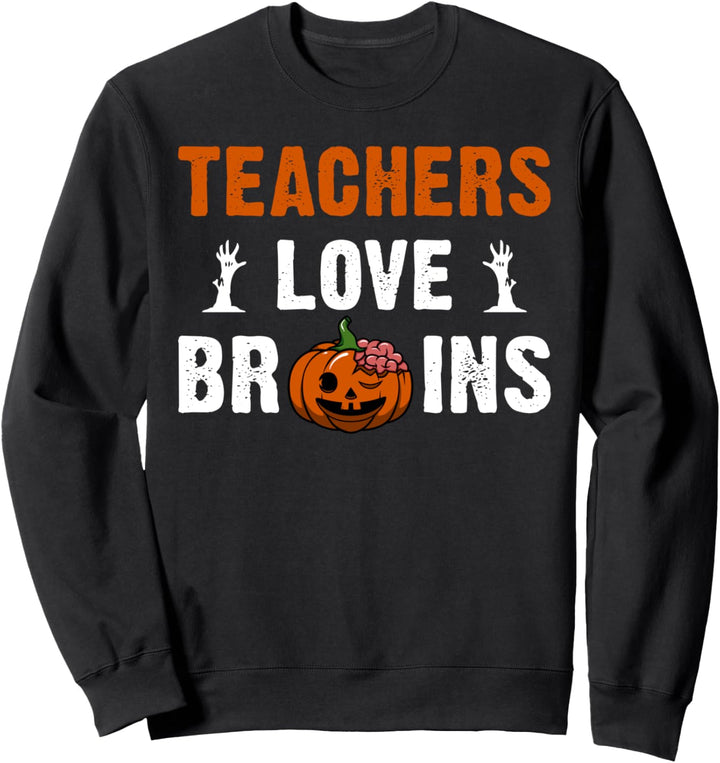 Lehrer, Halloween, auf Englisch Sweatshirt