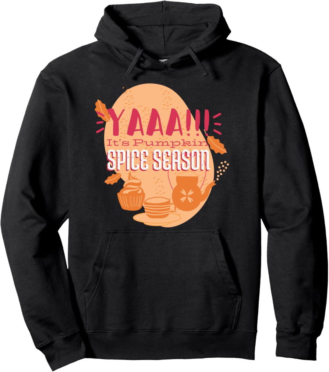 Es ist Kürbisgewürz-Saison l Nettes Thanksgiving-Zitat Pullover Hoodie