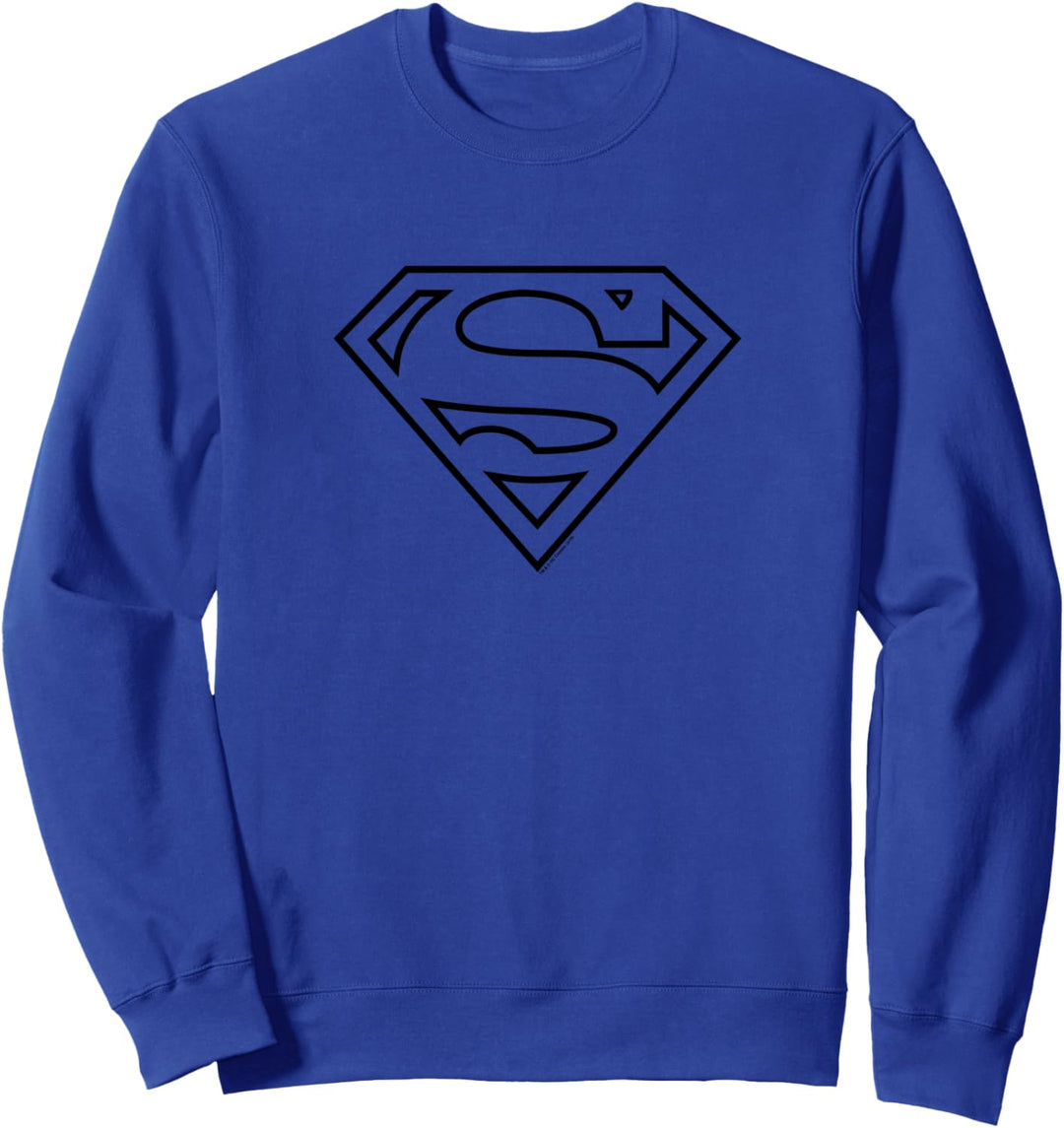 Superman Red &amp; Black Shield Sweatshirt