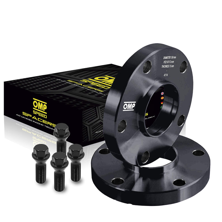 OMP SPEED Set Abstandhalter OMP 15Mm 5X98 58.1 M12X1.25+12X1.5 5x98 58.1 15mm, 5x98 58.1 15mm