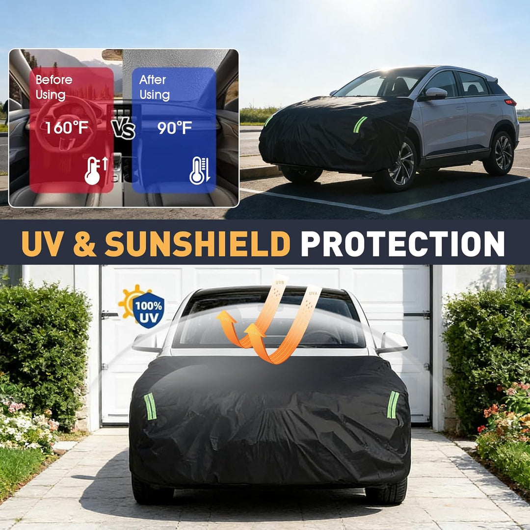 Motorhaubenabdeckung für Kompakte SUVs, Crossovers, Jeeps & Kompakte Limousinen/Hatchbacks, (L350-46