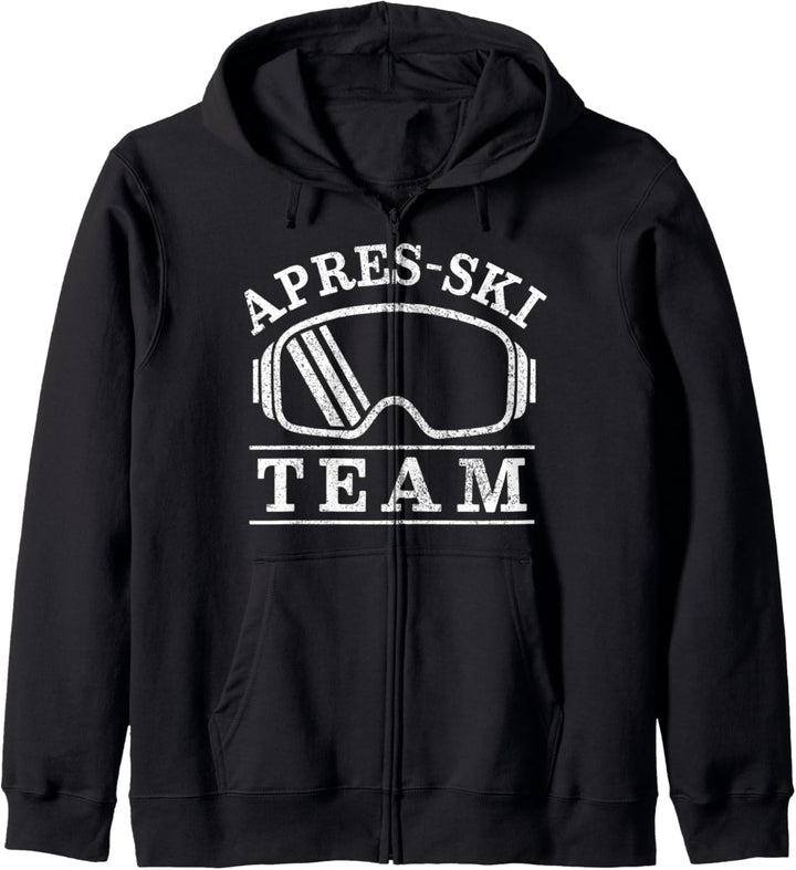 Apres Ski - Goggles Party Team Skifahrer Geschenk Kapuzenjacke