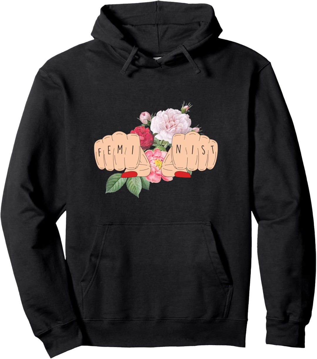 Feminist Faust Feminismus Gleichberechtigung Frauenrechte Pullover Hoodie