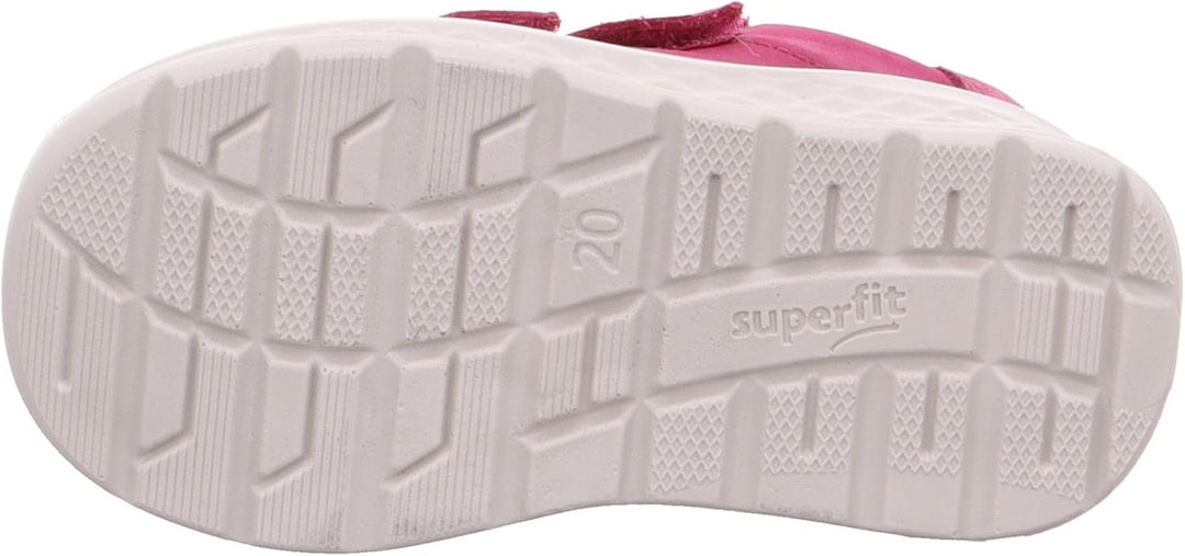 Superfit Mädchen Breeze Lauflernschuh, Pink Gelb 5510