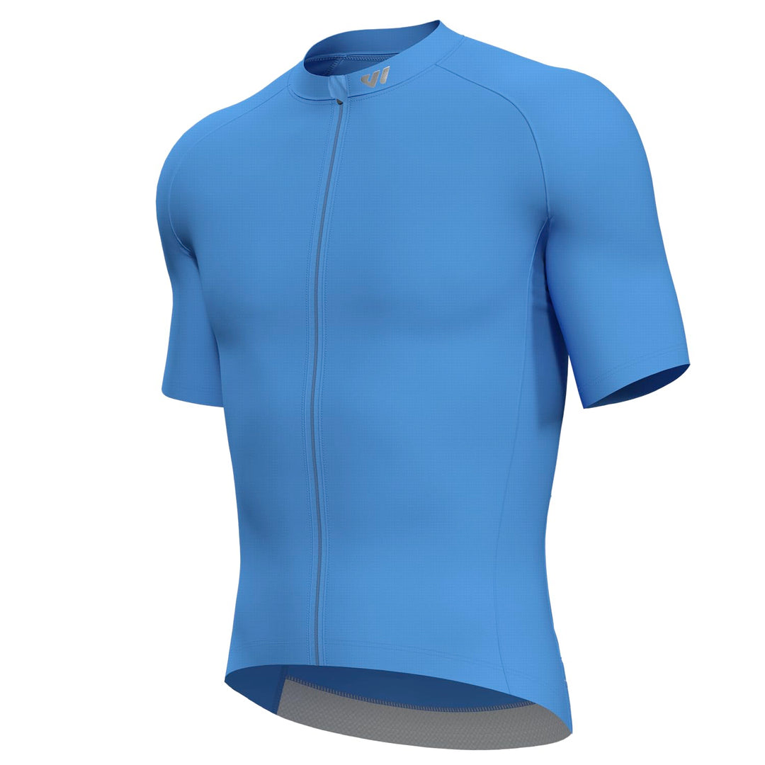Lo.gas Radtrikot Herren Kurzarm, Rennrad Trikot Durchgehender Reissverschluss mit 3 Taschen M Kurzar