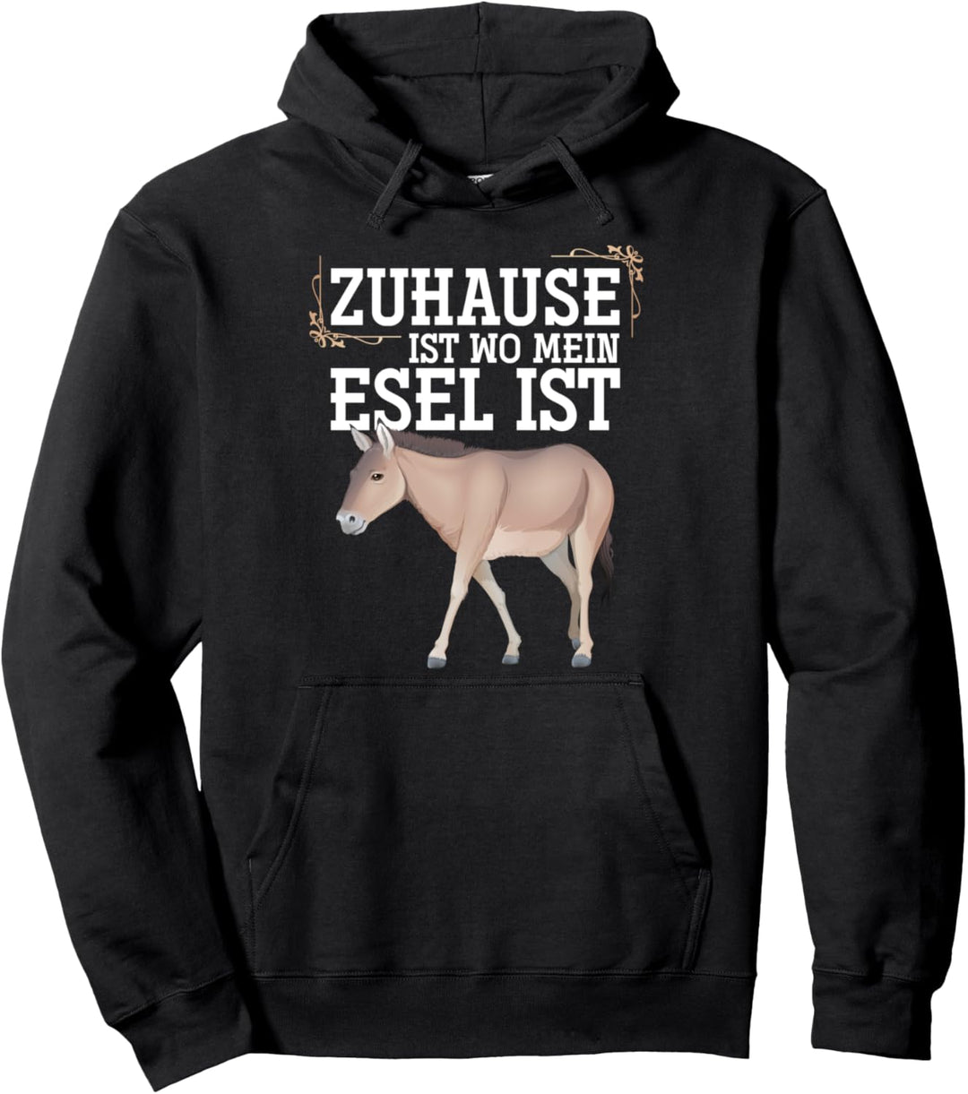 Esel Bauer Geschenk Farm Tiere Esel Pullover Hoodie