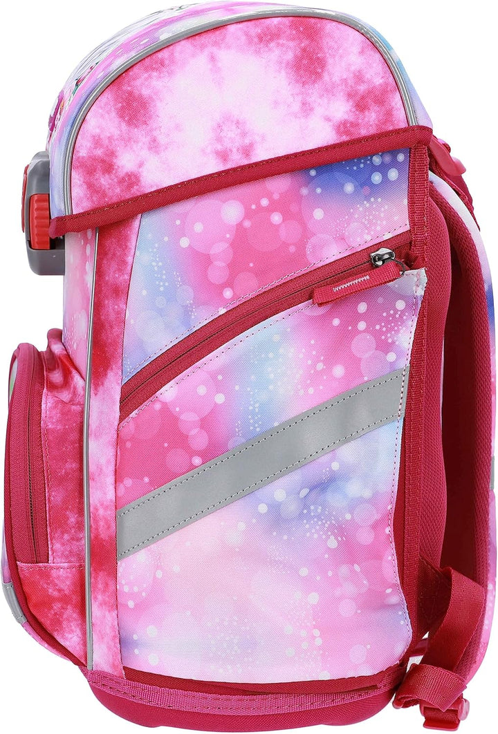 Einhorn Schulranzen Set für Mädchen 1 Klasse | Tornister Schulrucksack für Grundschule | super leich