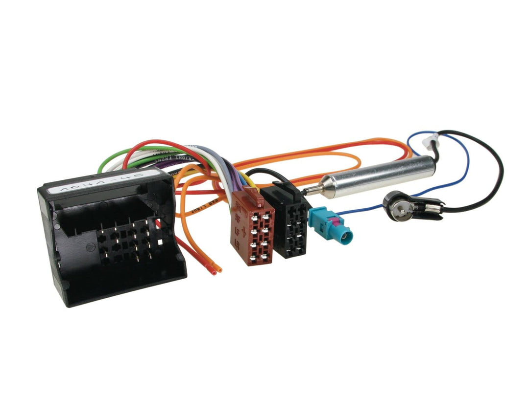 ACV 1041-45 Radioanschlusskabel, ISO Norm und Antennenstecker Mehrfarbig