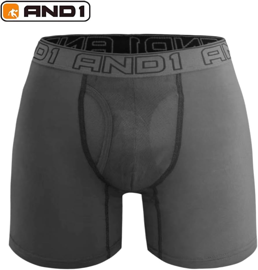 AND1 Sport Boxershorts 5er Pack Unterwäsche Herren Unterhosen Männer Retroshorts Boxer Brief Sportun