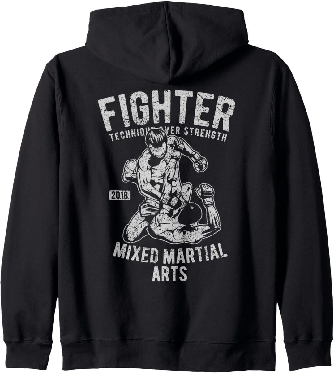 Retro MMA Bekleidung Herren Mixed Martial Arts MMA Kapuzenjacke