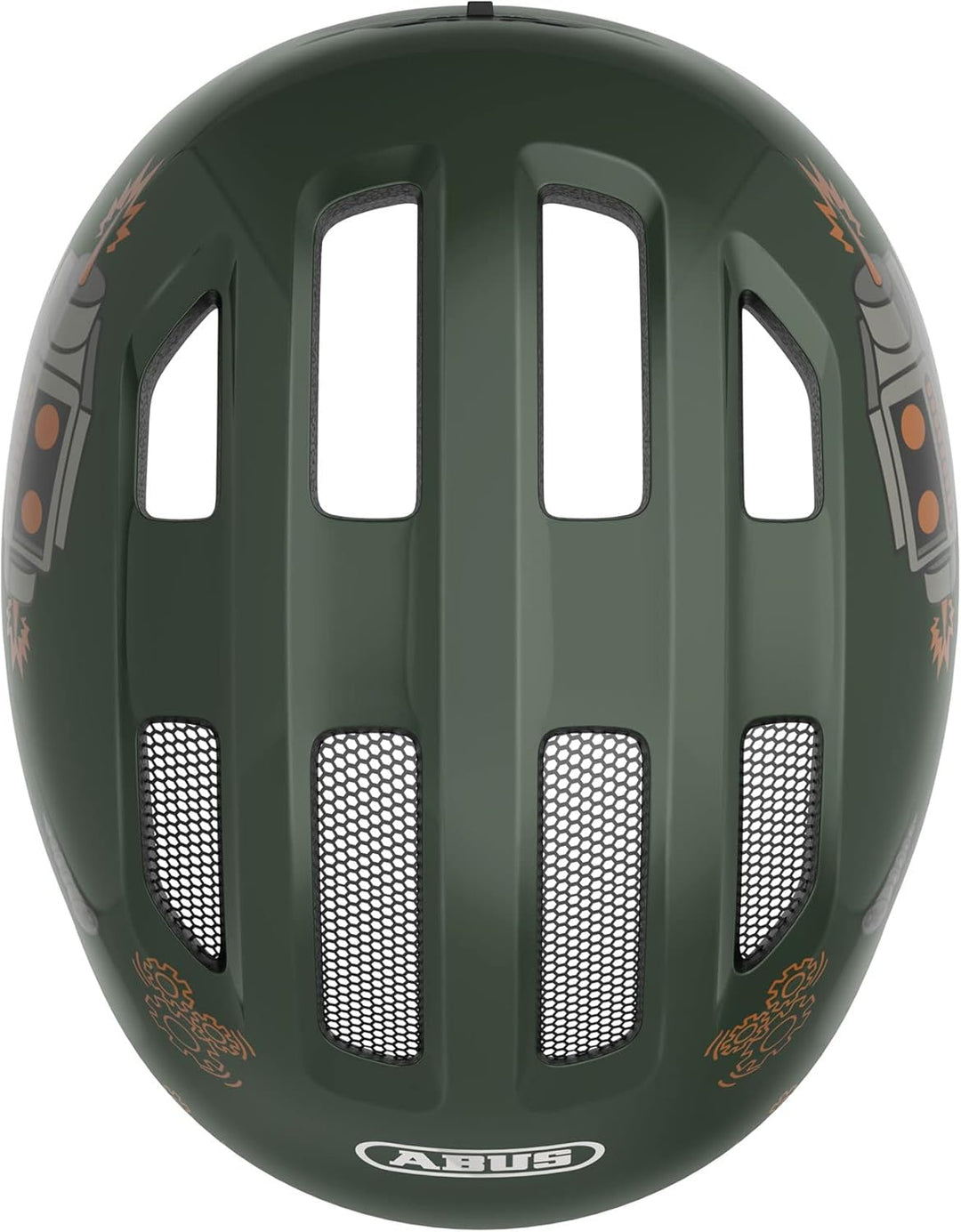 ABUS Kinderhelm Smiley 3.0 - Fahrradhelm mit tiefer Passform, kindergerechten Designs &amp; Platz für ei