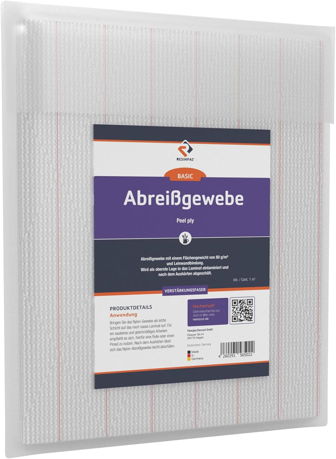 10 m² Abreissgewebe