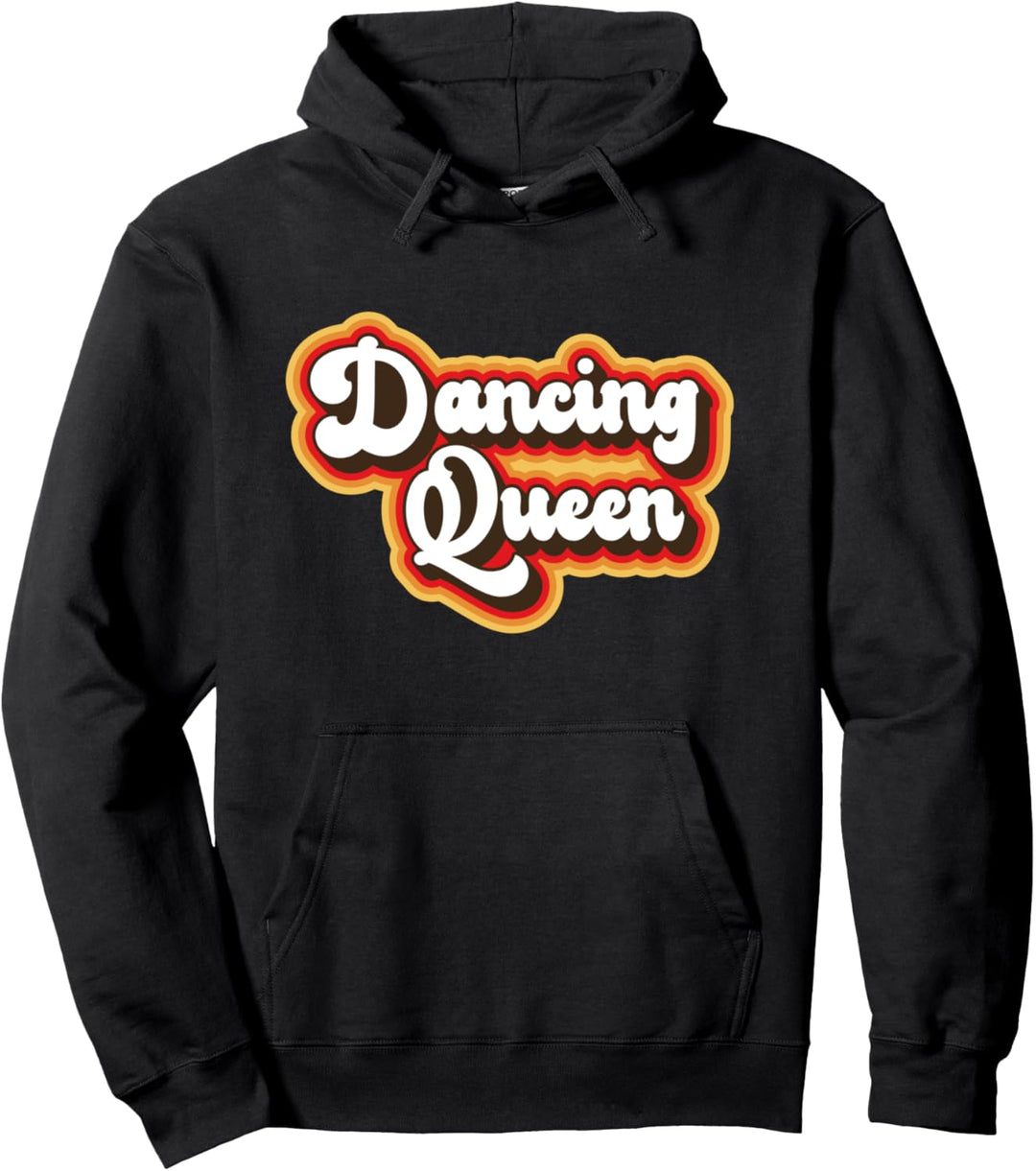 Dancing Queen Vintage 70er Jahre Disco Classic Retro Farben Pullover Hoodie