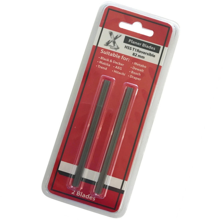Für Bosch PHO-1 PH02-82 PH015-82 PH020-82 Hoblmesser Wendehobelmesser 82mm 2 Stück deutsches HSS Her