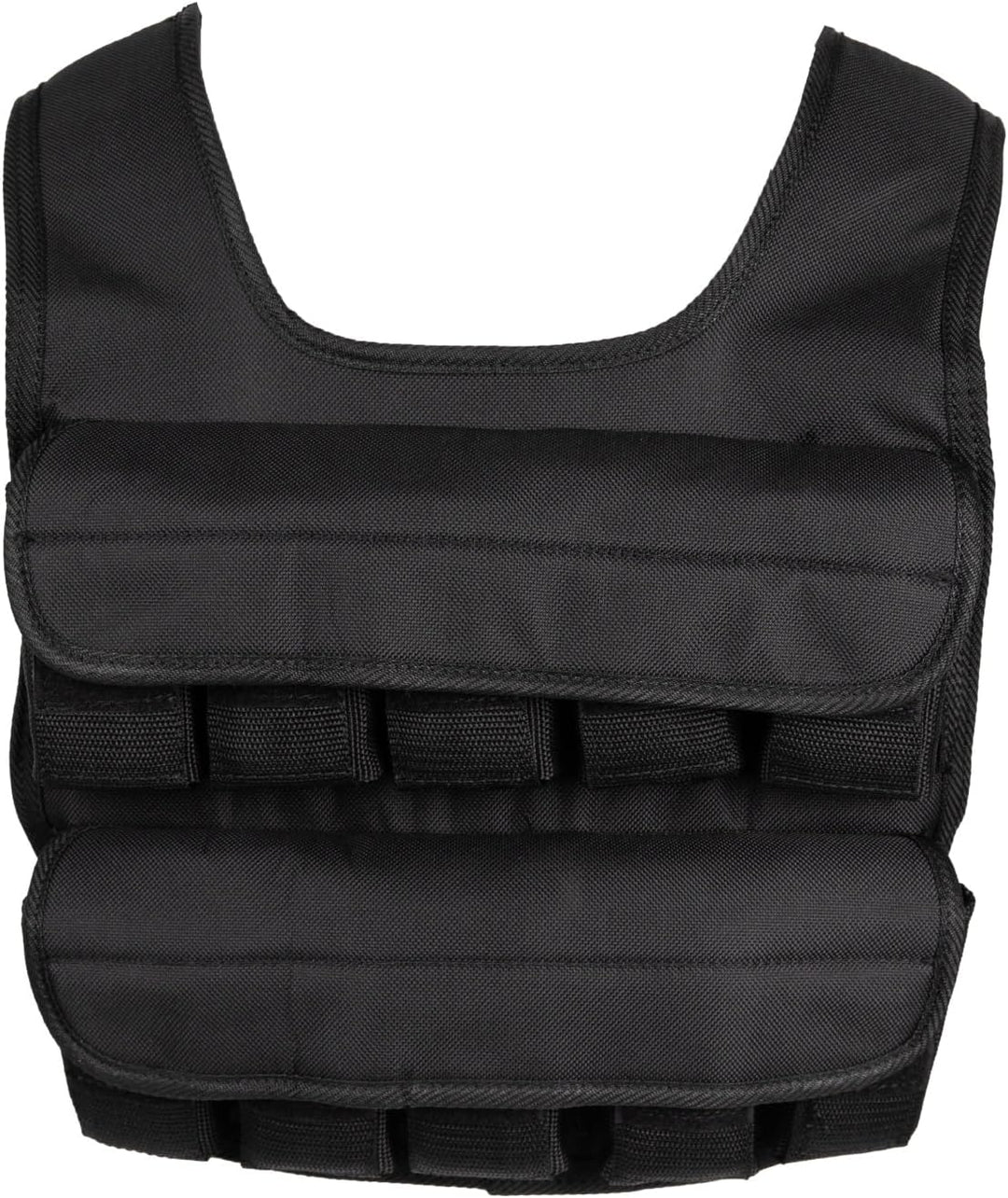 VirtuFit Verstellbare Gewichtsweste Pro - 10 kg - Schwarz - Trainingsweste - Krafttraining
