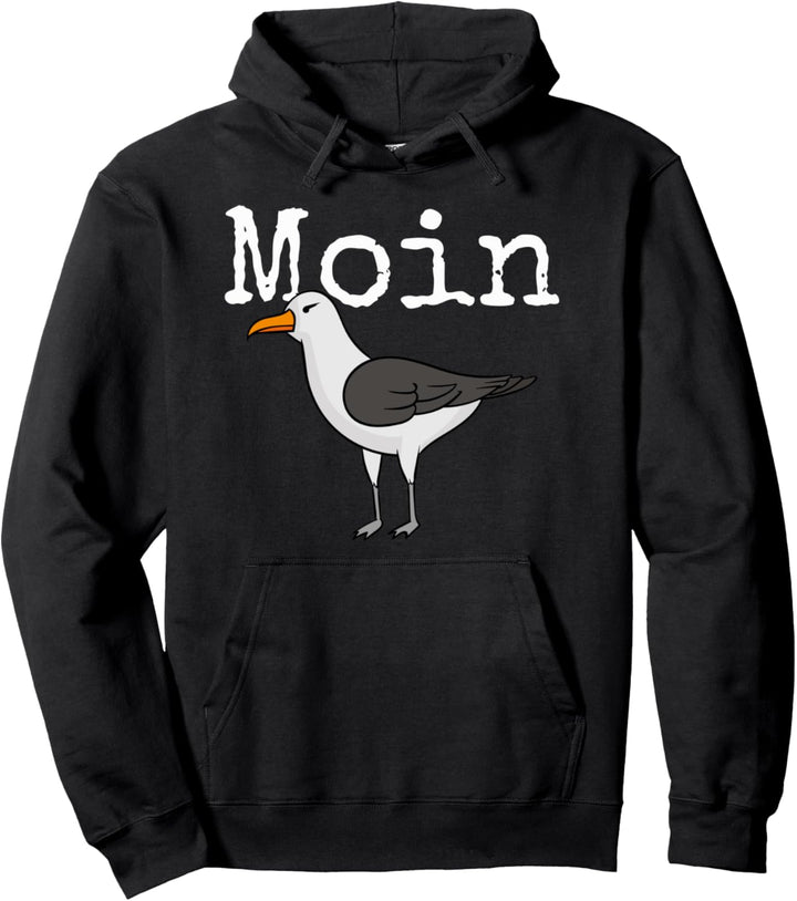 Moin, Nordsee, Schwalbe, Seefahrer Pullover Hoodie