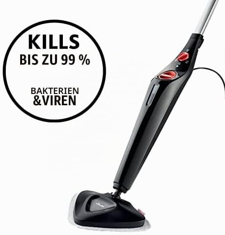 Vileda Dampfreiniger Steam Plus inklusive Teppichreiniger Tankvolumen: 0,4 L