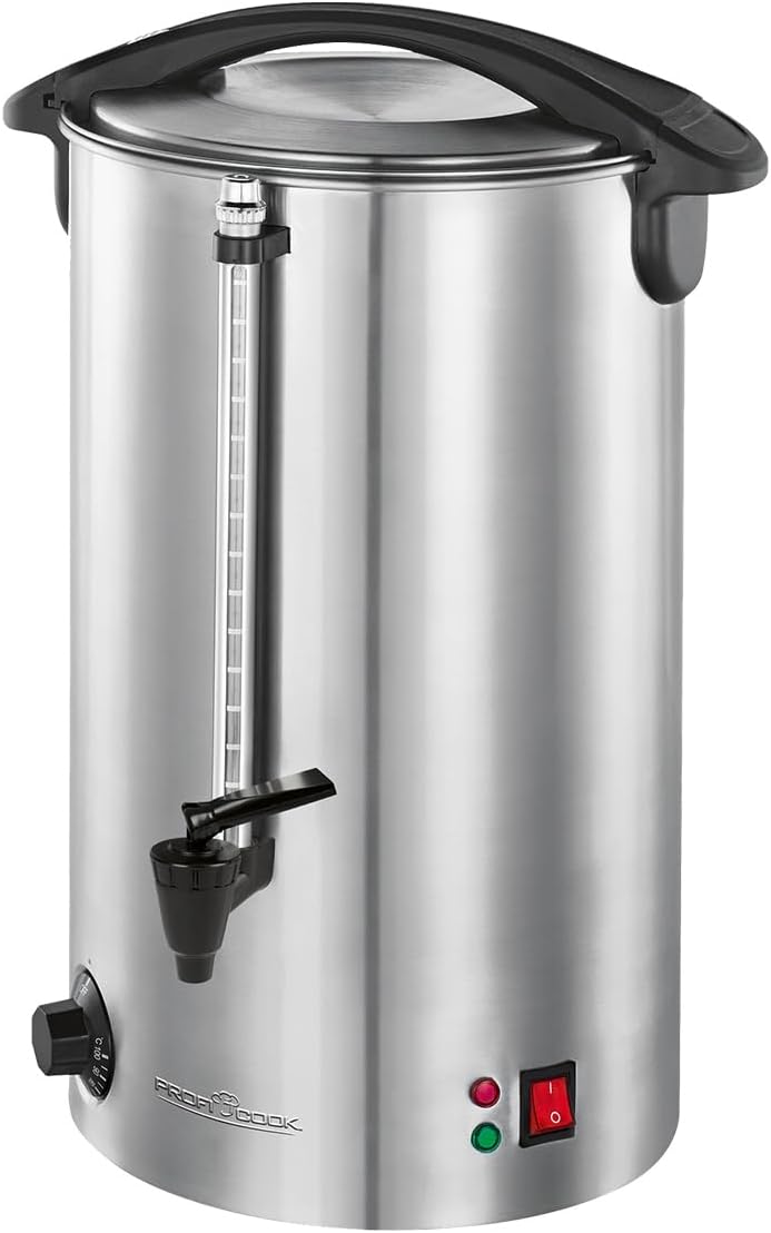 ProfiCook PC-HGA 1196 Heissgetränkeautomat, zum Erhitzen und Warmhalten von z.B. Glühwein/Kaffee/Tee