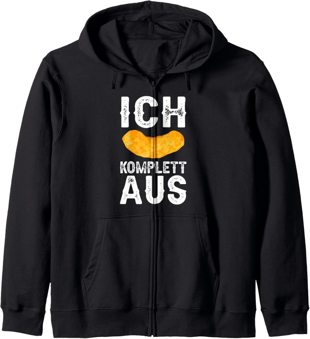 Ich flip komplett aus Erdnussflip Kapuzenjacke