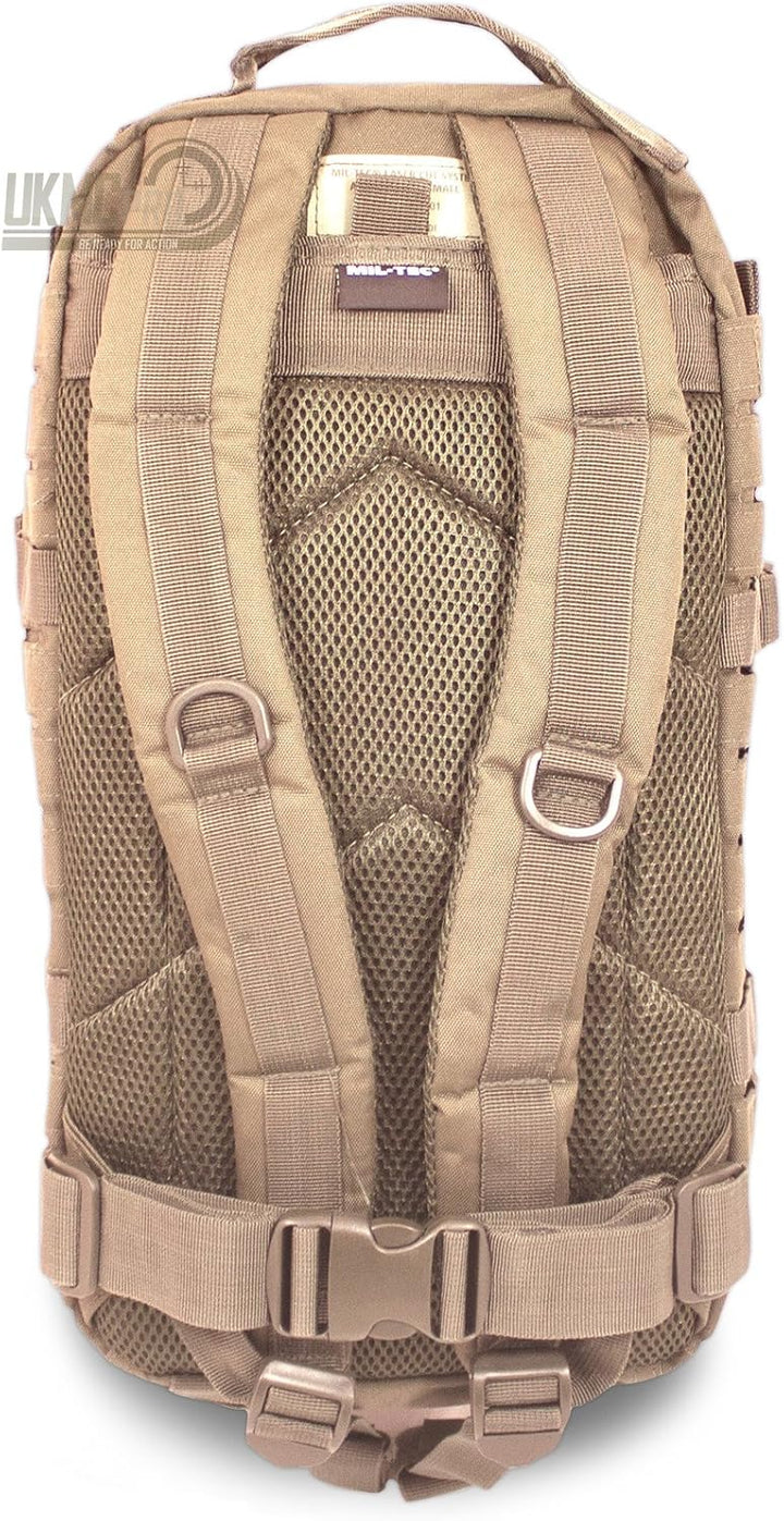 Rucksack US Assault Pack Laser Cut Einheitsgrösse Coyote, Einheitsgrösse Coyote