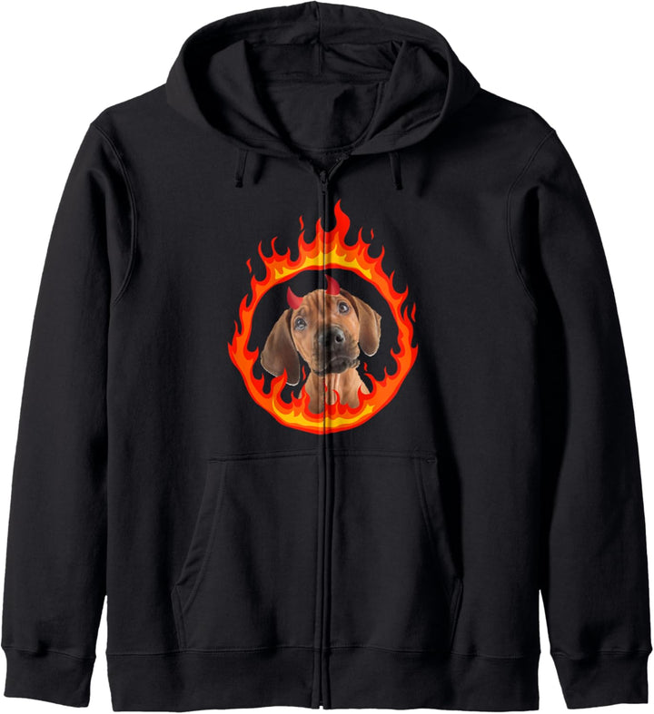 Devil Dog Rhodesian Ridgeback Kapuzenjacke