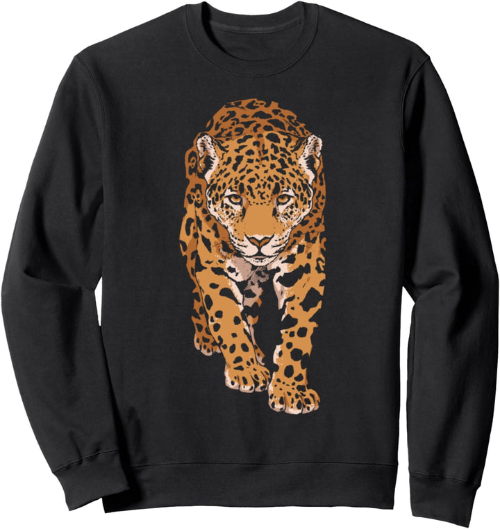 Jaguar Big Cat Wildlife Sweatshirt
