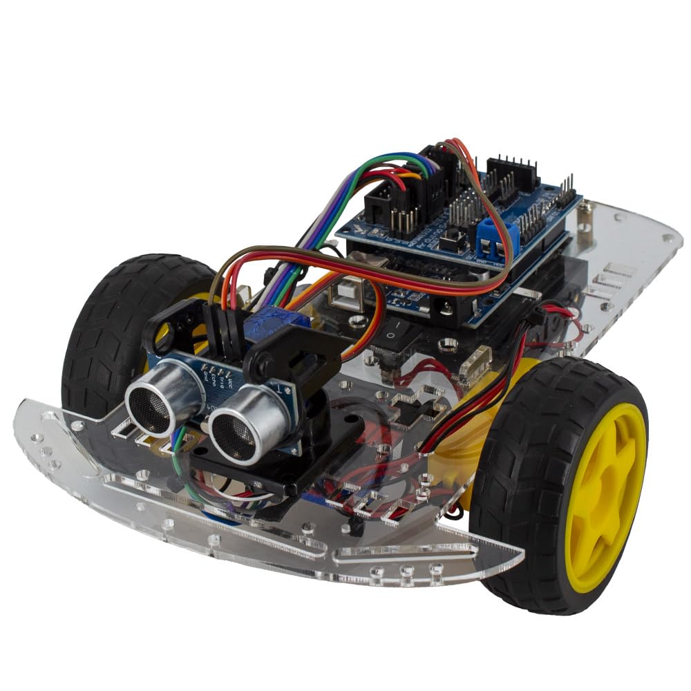 yourDroid Bausatz: 2WD Roboter Smart Car Arduino Kit