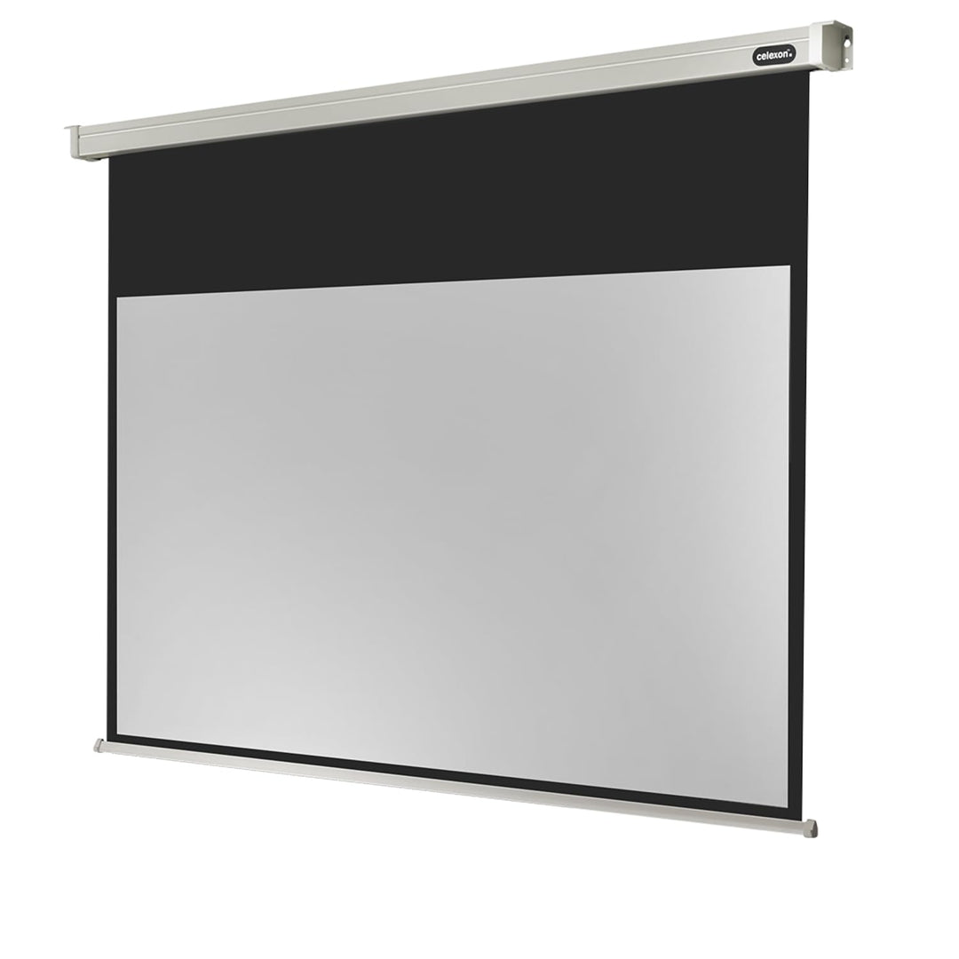 celexon Professional Motor-Leinwand 85" | 180x135 cm 4:3 | elektrische 4K,Full-HD Beamer-Leinwand fü
