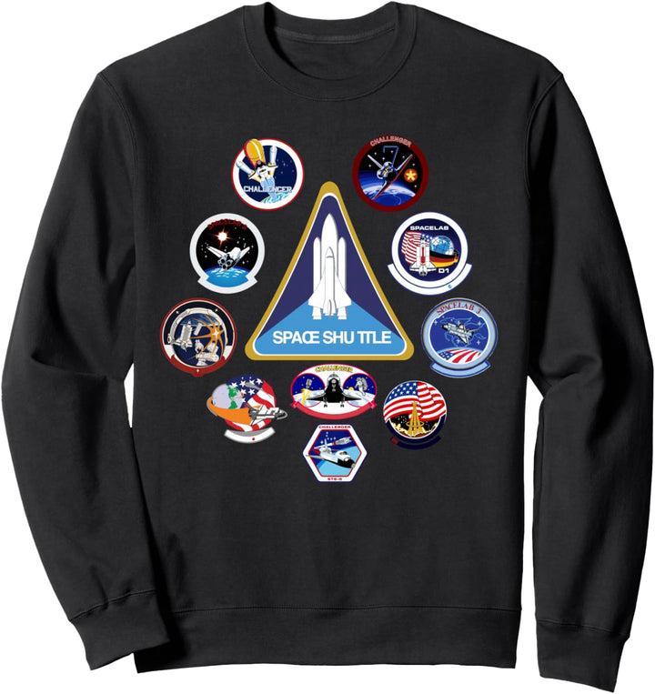 NASA Challenger Space Shuttle Missionen Sweatshirt