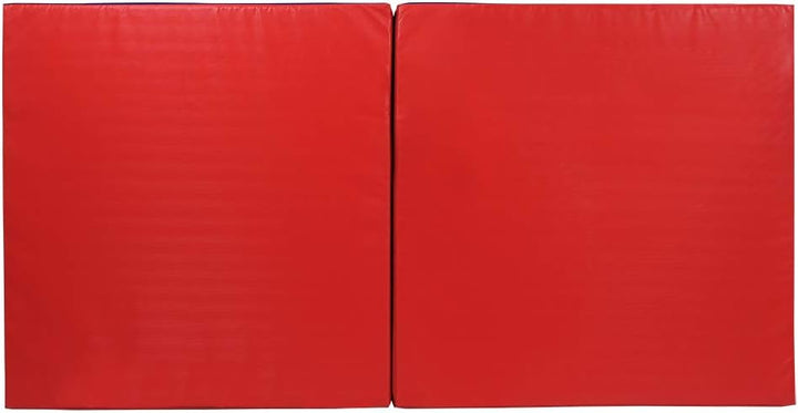 Grevinga Klappbare Turnmatte RG 35 – 200 x 100 x 6 cm - ROT/BLAU - Made in Germany - Faltbare Gymnas